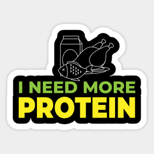 Protein Muscle Sticker